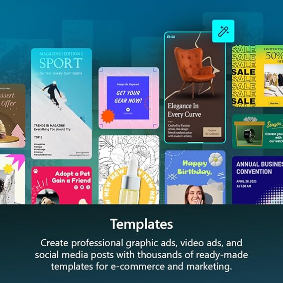 Promeo 365 Digital Marketing Designer, 1-Year Subscription
