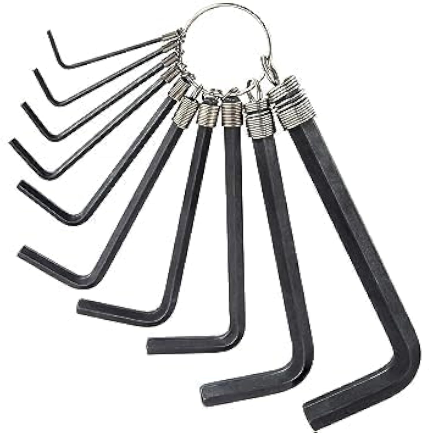 BISONBERG 10 -Piece Steel Hex key Set Ideal for Repair & Maintenance - Tool Sizes 1.5mm-10mm 10 Piece Metric Hex Wrench Set Black (B0D4TYWQNZ) Amazon Price History, Amazon Price Tracker