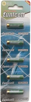 Eunicell 5 x 27A 12v Alkaline Batteries