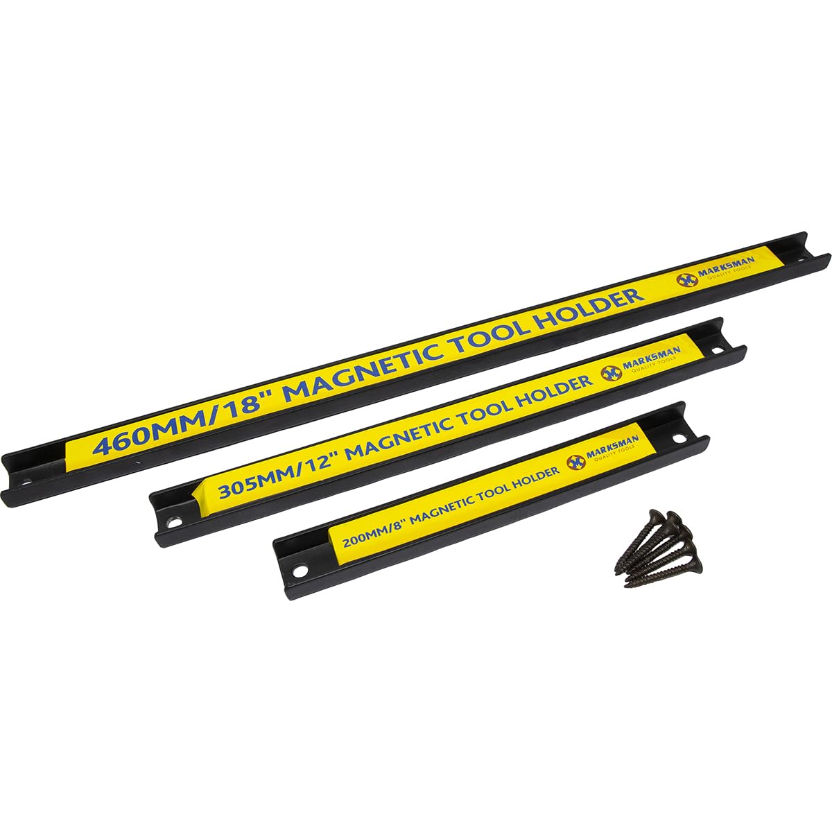 3PC Magnetic Strip BAR Tool Holder Socket Rack Rail 457MM 305MM 203MM