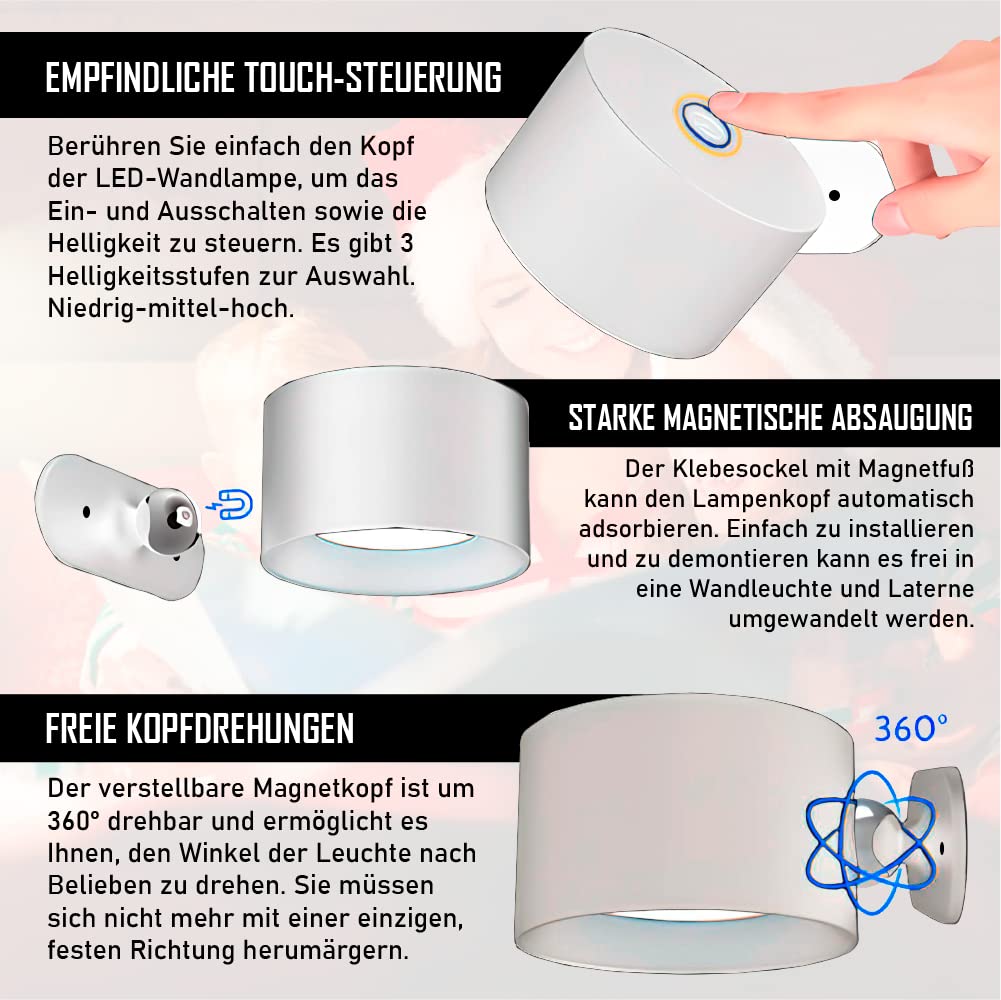 Magnetische Wandlampe | Preisvergleich Bei