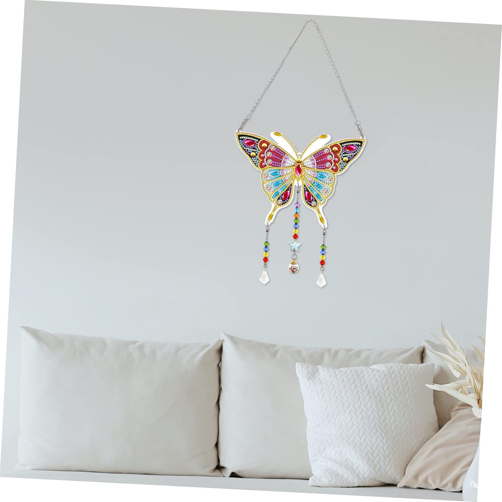 Kit Farfalle Frundoo Fai Da Te 8 Pezzi Kit Di Pittura Con Diamanti A