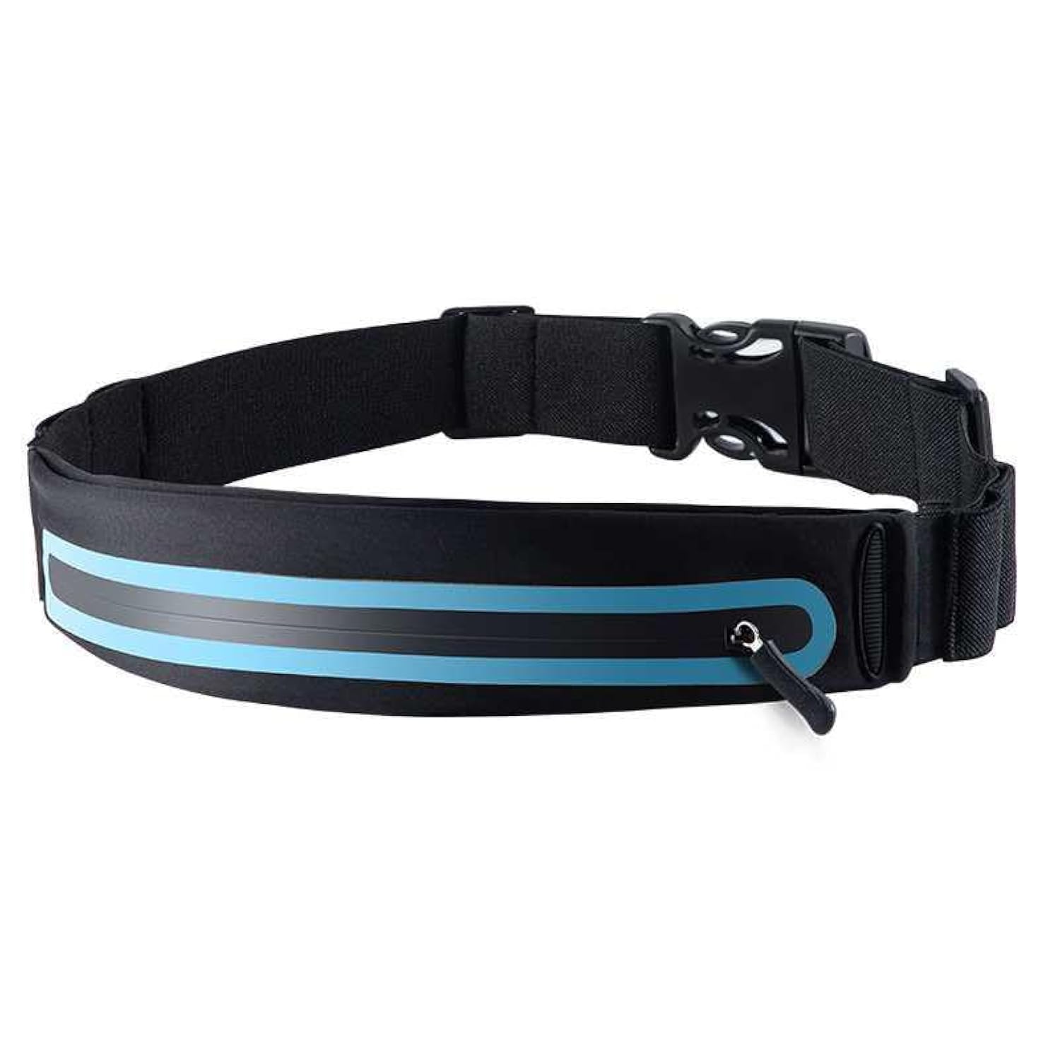 Premium Running Belt Waist Pack, Adjustable Waist Belt with Reflective Strip, Water-Resistant Cell Phone Holder, and Earphone Hole Design for Women & Men