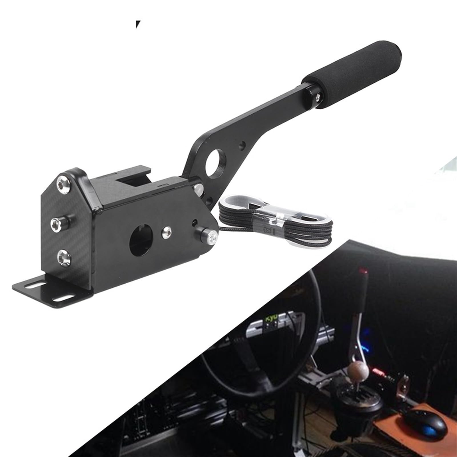 Dźwignia Hamulca Ręcznego Samochodu Układ hamulcowy Hamulec ręczny Do Logitech G29/g27/g25 PC 14bit Czujnik Halla USB SIM Wyścigi Do gier wyścigowych T300 T500