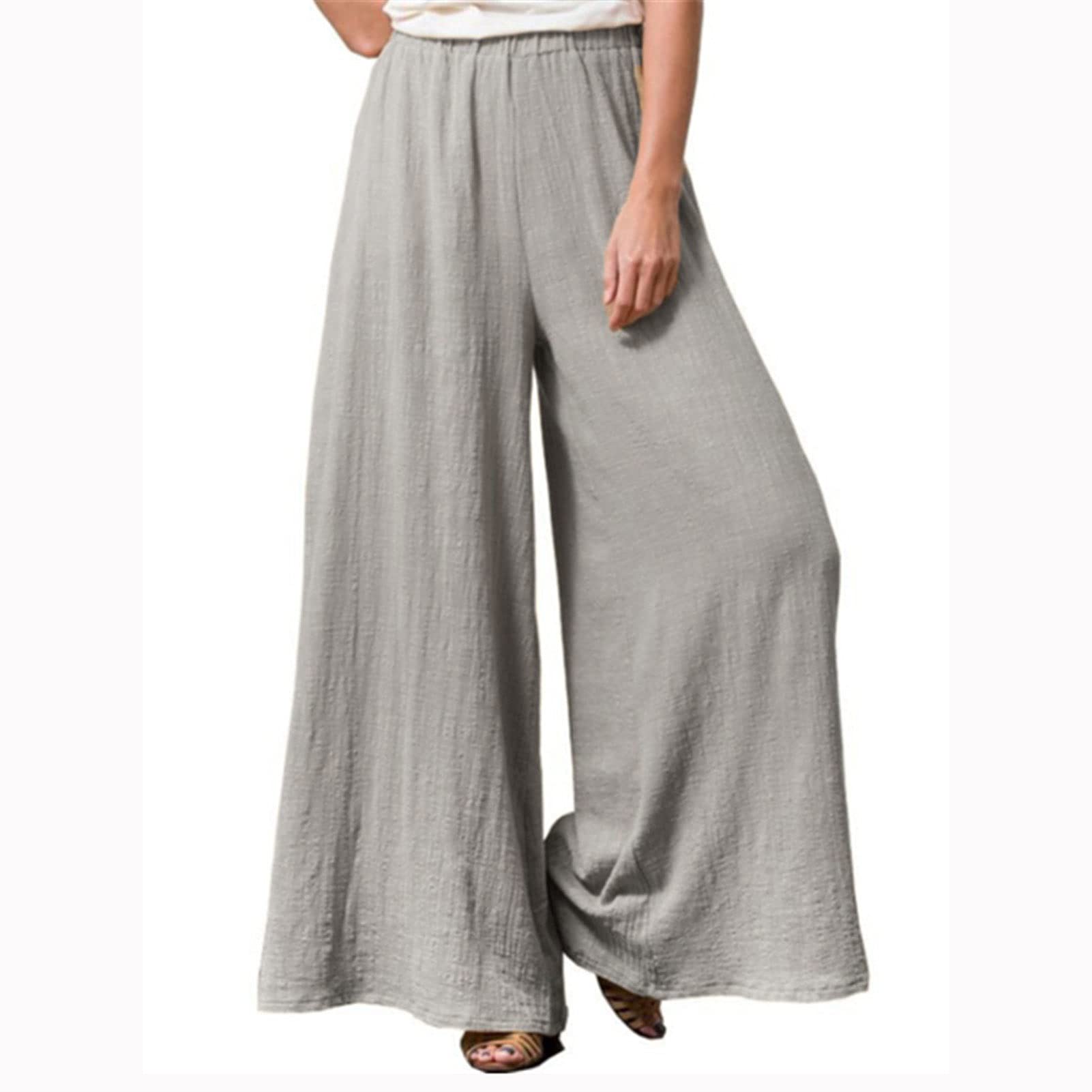 Women Casual Cotton Cropped Pants Women 