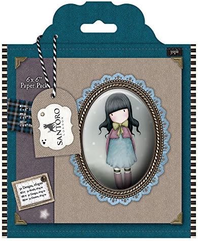 Simply Gorjuss Tweed 6 x 6" Paper Pack