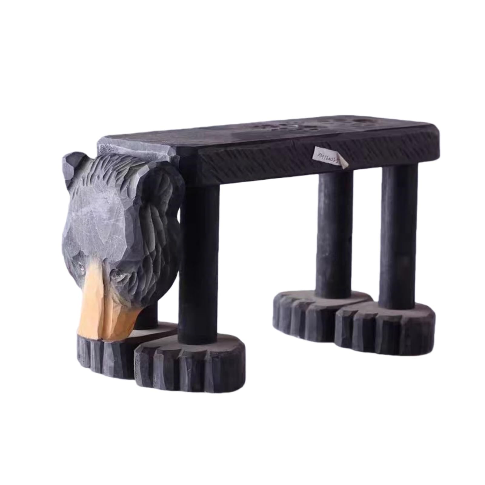 Various Animal Shaped Shoe Stools, Wooden Carvings, Cute Styles, Children's Step Stools, Home Decorations(Small)