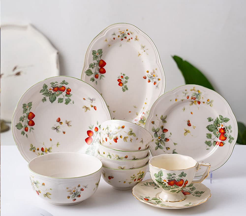 F568\"　 WILD STRAWBERR　食器 21点セット F568