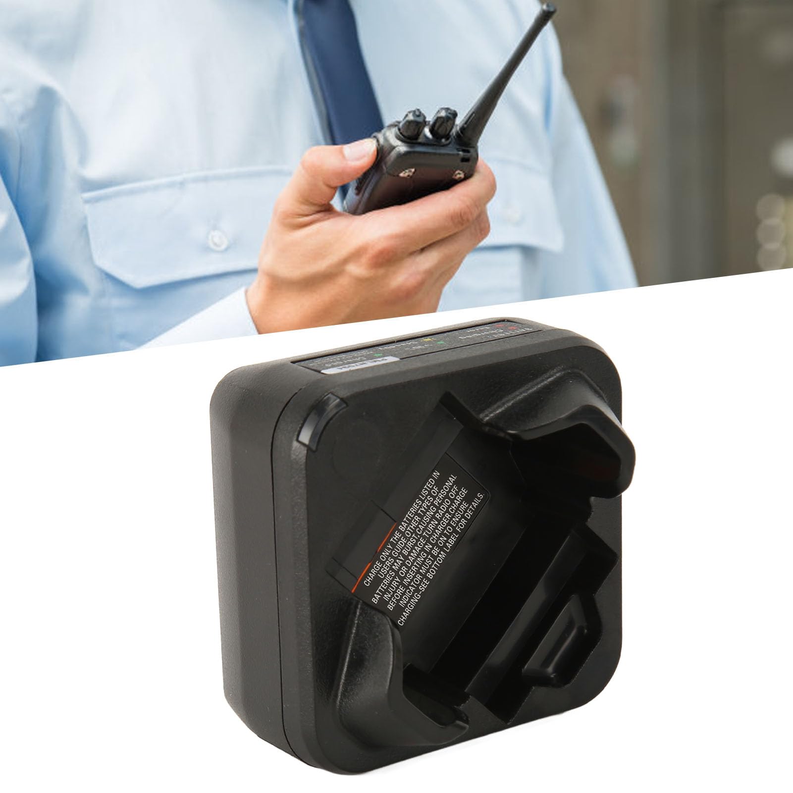 Base di Ricarica per Walkie Talkie, Stazione di Ricarica Radio Bidirezionale per Walkie Talkie SL300 SL300e SL3500e SL1600 SL2600 TLK100 SL1M, per Caricabatterie PMLN7109A PMLN7109