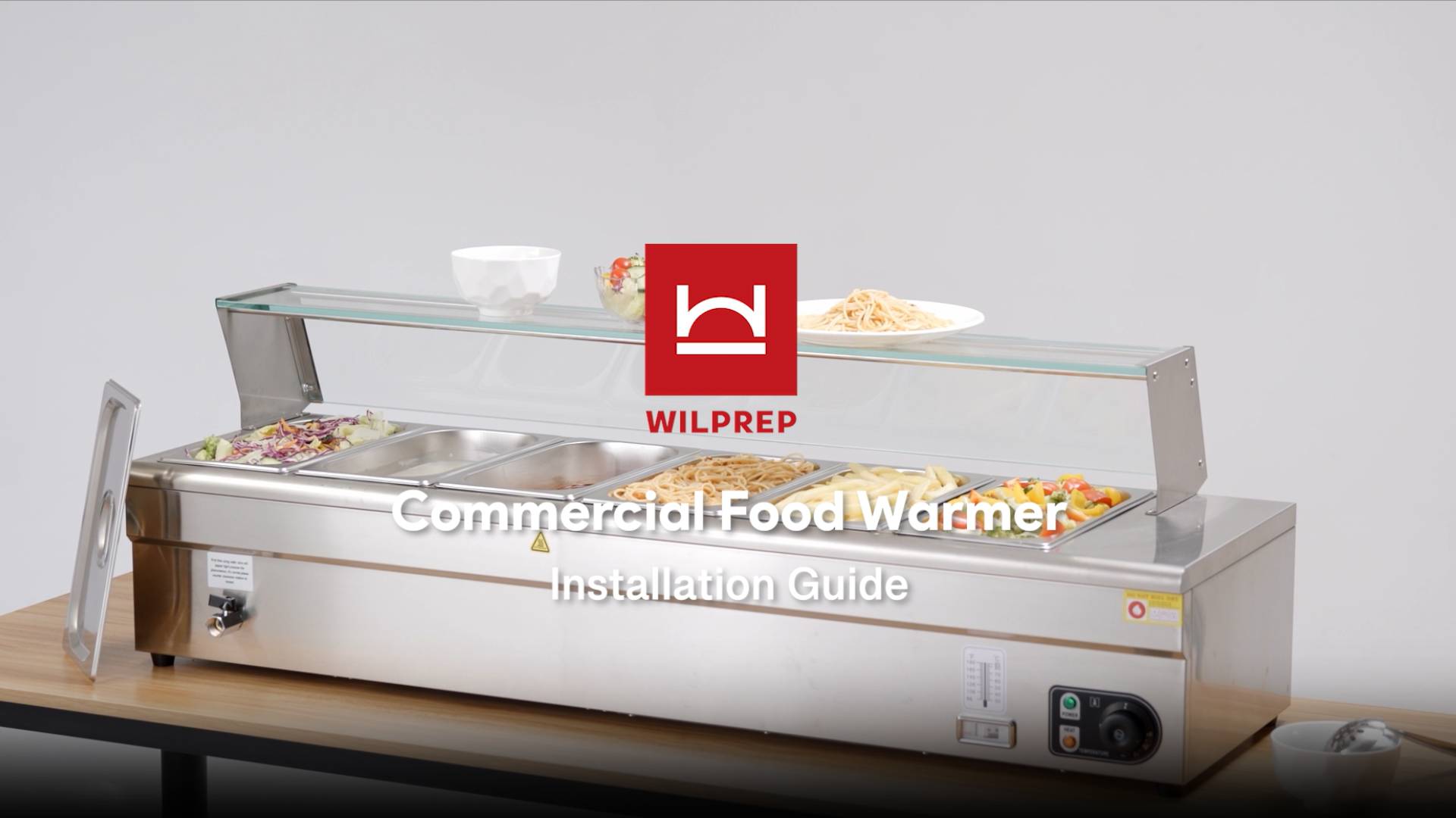 フードwarmer Amazon.com: WILPREP 10-Pan Commercial Food Warmer with Sneeze
