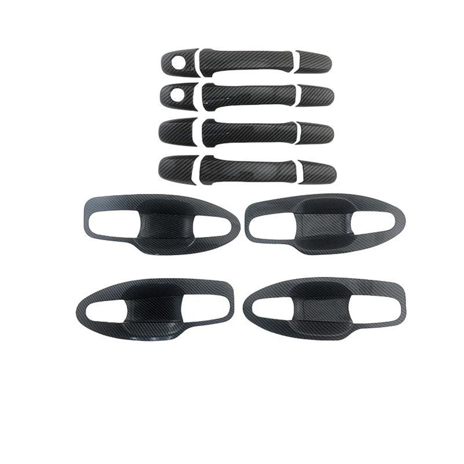 Kjhopy Style 6 Car Side Door Handle Cover Decoration Sticker Accessories For Lexus Is200 Is300 1998 1999-2005(Style 6)