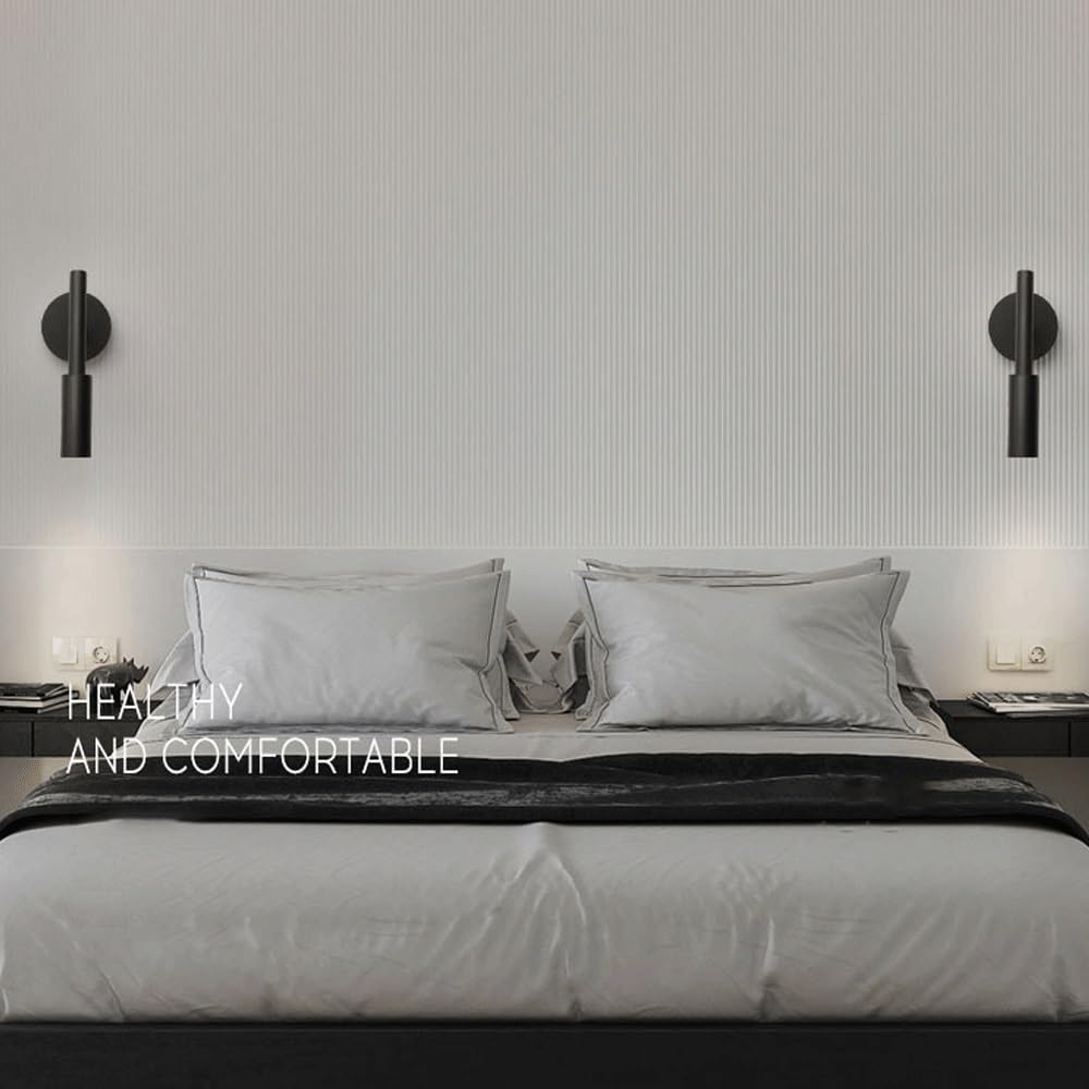 Aplique de Pared LED de Cristal Negro Regulable, Cromado, para baño, Espejo de tocador, Interior, Dorado, para Dormitorio, mesita de Noche, Sala de Estar, Pasillo, Escalera, Porche (Cromo)