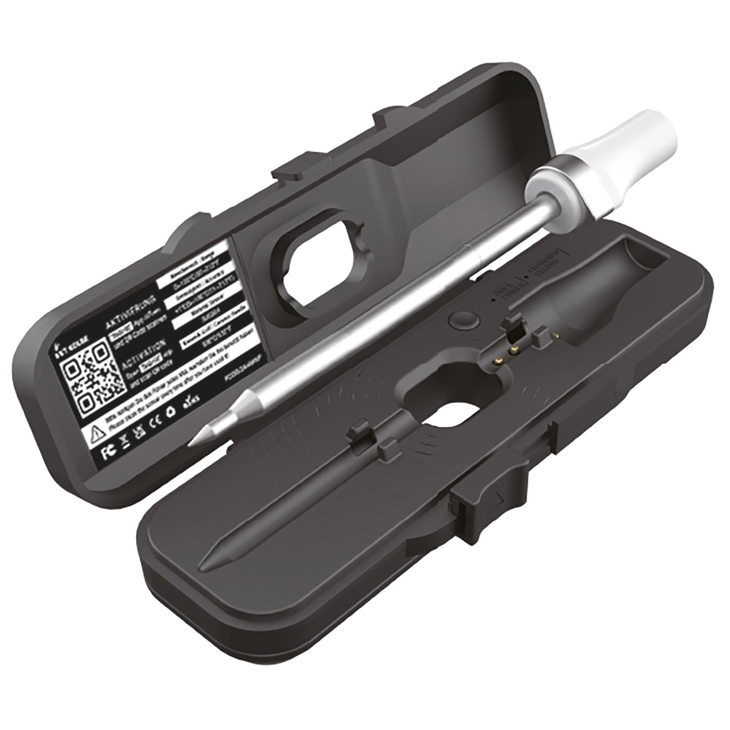 KKT KOLBE BBQ-Kerntemperaturfühler HCPROBE, Bluetooth | kabellos, zum Backen, Grillen, Braten und Schmoren, App-Steuerung, Edelstahl und Keramik