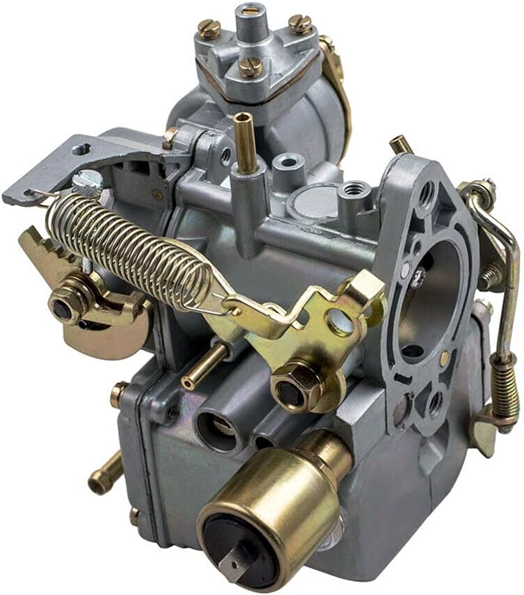 34 PICT 3 Carburetor Compatible With Volkswagen VW Beetle Bug Super Beetle Karmann Ghia Type II Bus Thing 34PICT-3 For Air Cooled 1600cc Dual-Port Engine Replaces OE# 113129031K 98-1289-B : Automotive