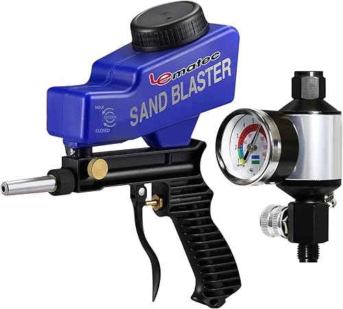 LE LEMATEC AI303-R1 - Regulador de filtro de aire híbrido y pistola de soda