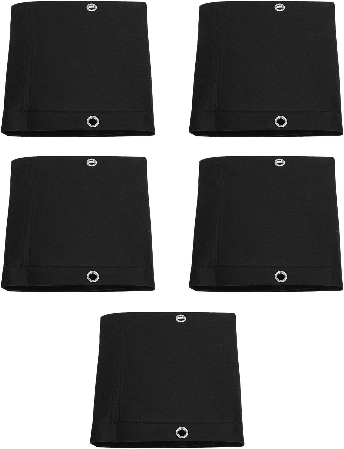 MIGONG 5Pcs Hanging Grow Bags, Plant Growing Bags Wall