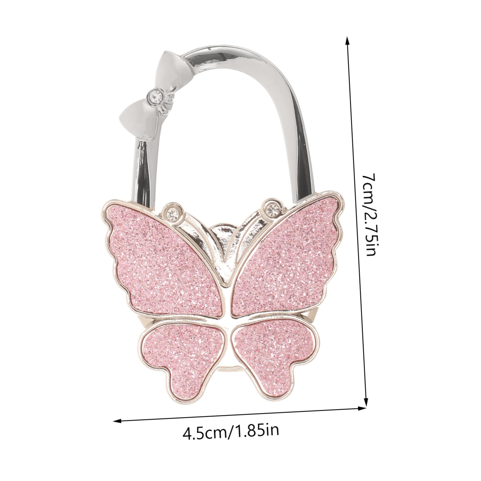 OSALADI Handbag Hanger for Table Purse Holder Bag Hook Butterfly Shape Purse Hook Desk Bag Holder