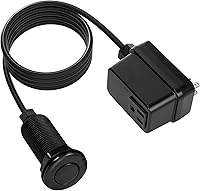 Vista 13 de CLEESINK - Interruptor para triturador de basura, kit inalámbrico de encendido/apagado para eliminador de desechos de alimentos, oro cepillado