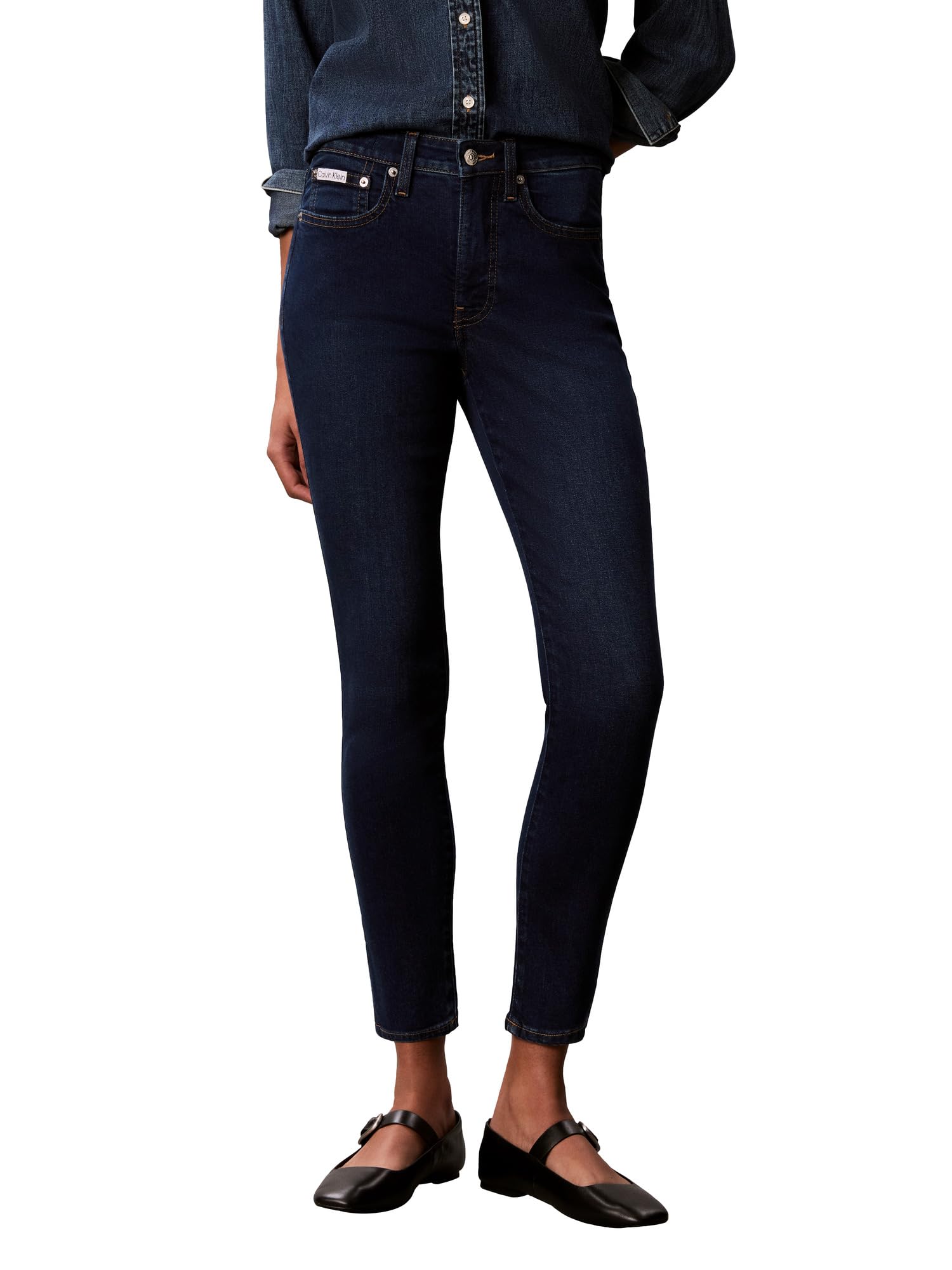Women's Mid Rise Skinny Jeans