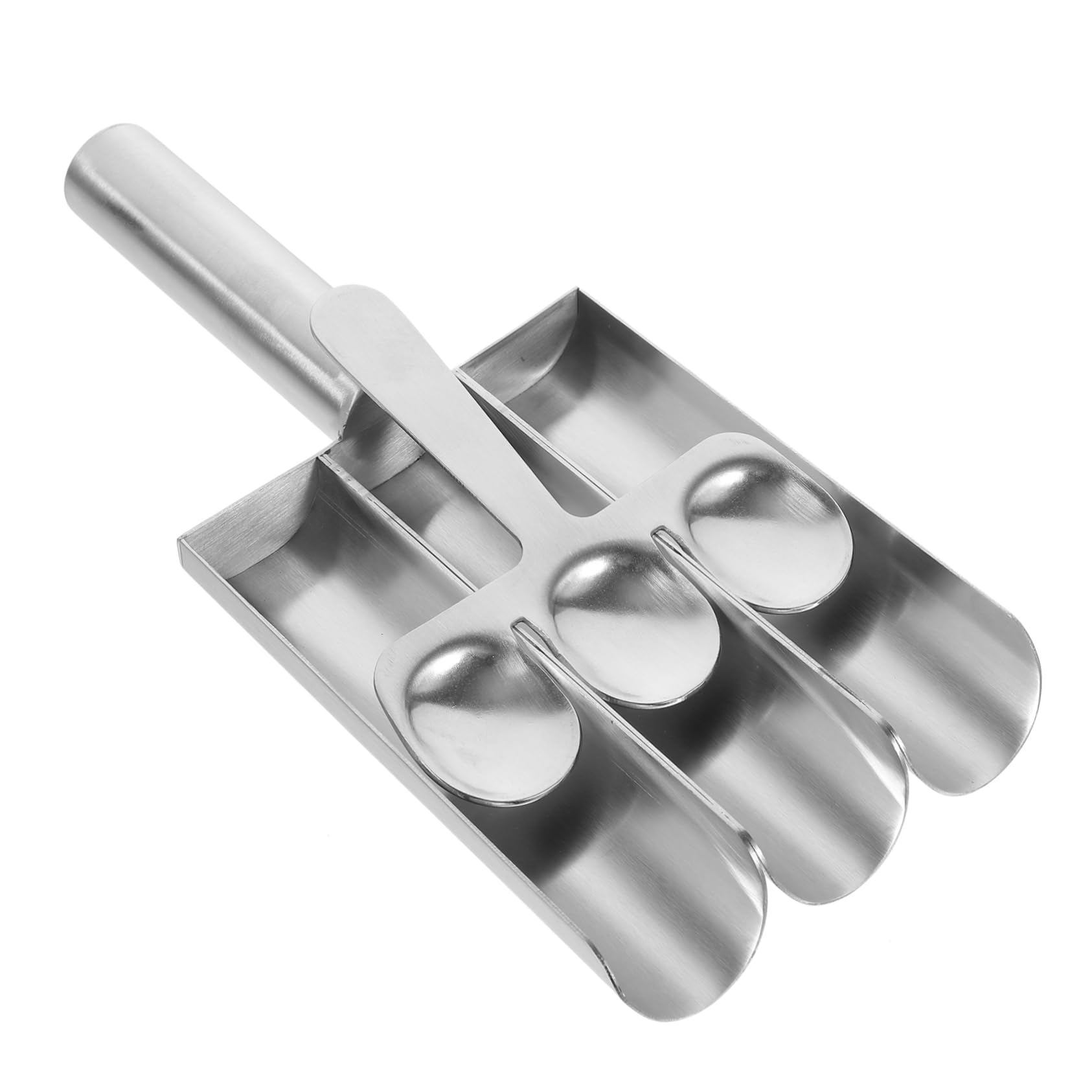 SUPVOX1 Set Shrimp Slider Mold Kitchen Gadgets Fish Cake Maker Fish Balls Maker Mini Meatball Maker Metal Kitchen Meatball Maker Fish Ball Mold Cake Machine Stainless Steel Shrimp Balls