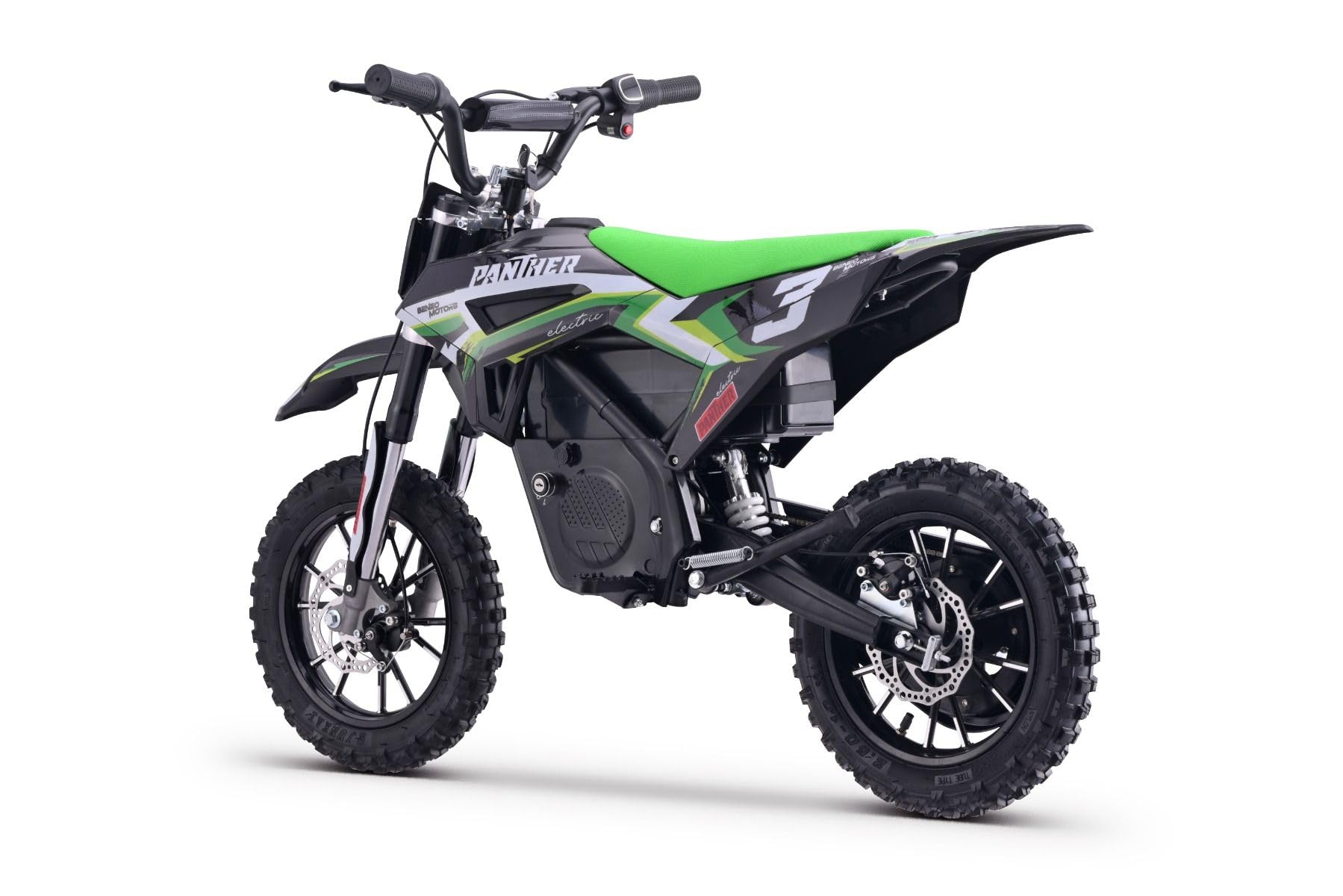 Elektrisches Dirtbike für Kinder Beneo Motors Panther Grün – 550W