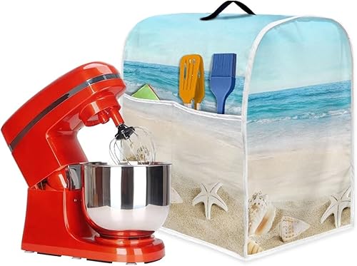 Miniatura 5 de HUISEFOR Plum Blossom - Funda para batidora de pie compatible con mezclador de cocina de 6 a 8 cuartos de galón, fundas lavables a prueba de polvo