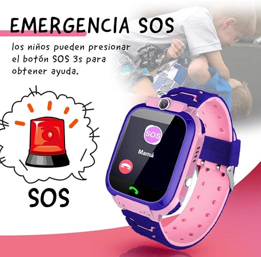Hiyumi Official Smartwatch para niños, Reloj Inteligente para Niños, Reloj  Inteligente Niños con Flashlight, IP67 LBS SOS, Cámara, Smartwatch con  Ranura para Tarjeta SIM, Regalo Niño Niña de 3-12 : Amazon.com.mx:  Electrónicos