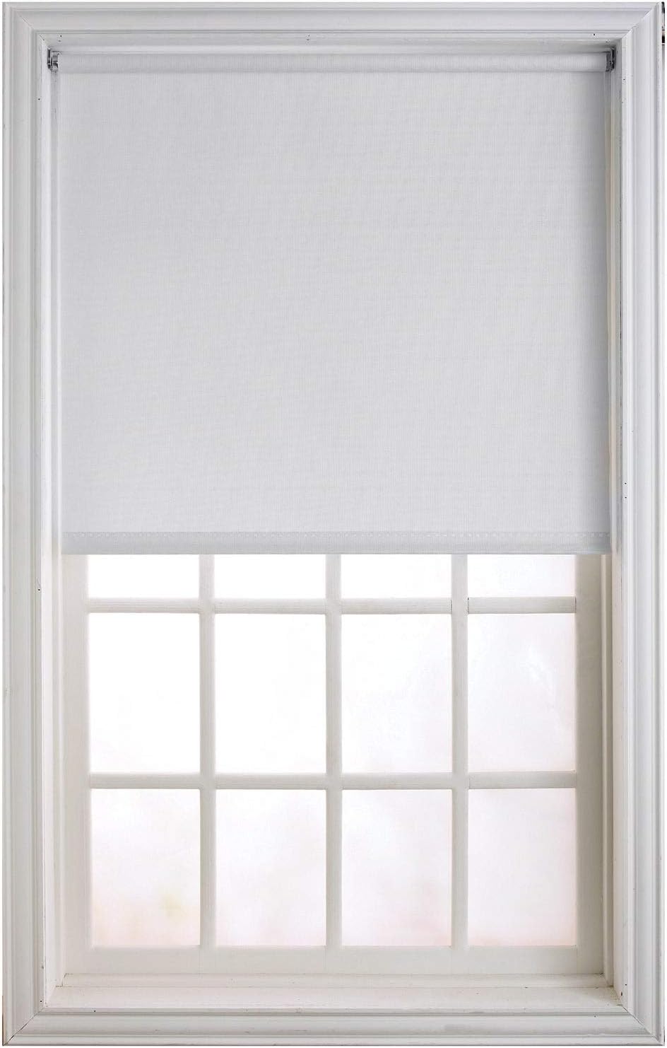 Levolor 73 X 66 Cream Medium Weight Light Filtering Roller Shade