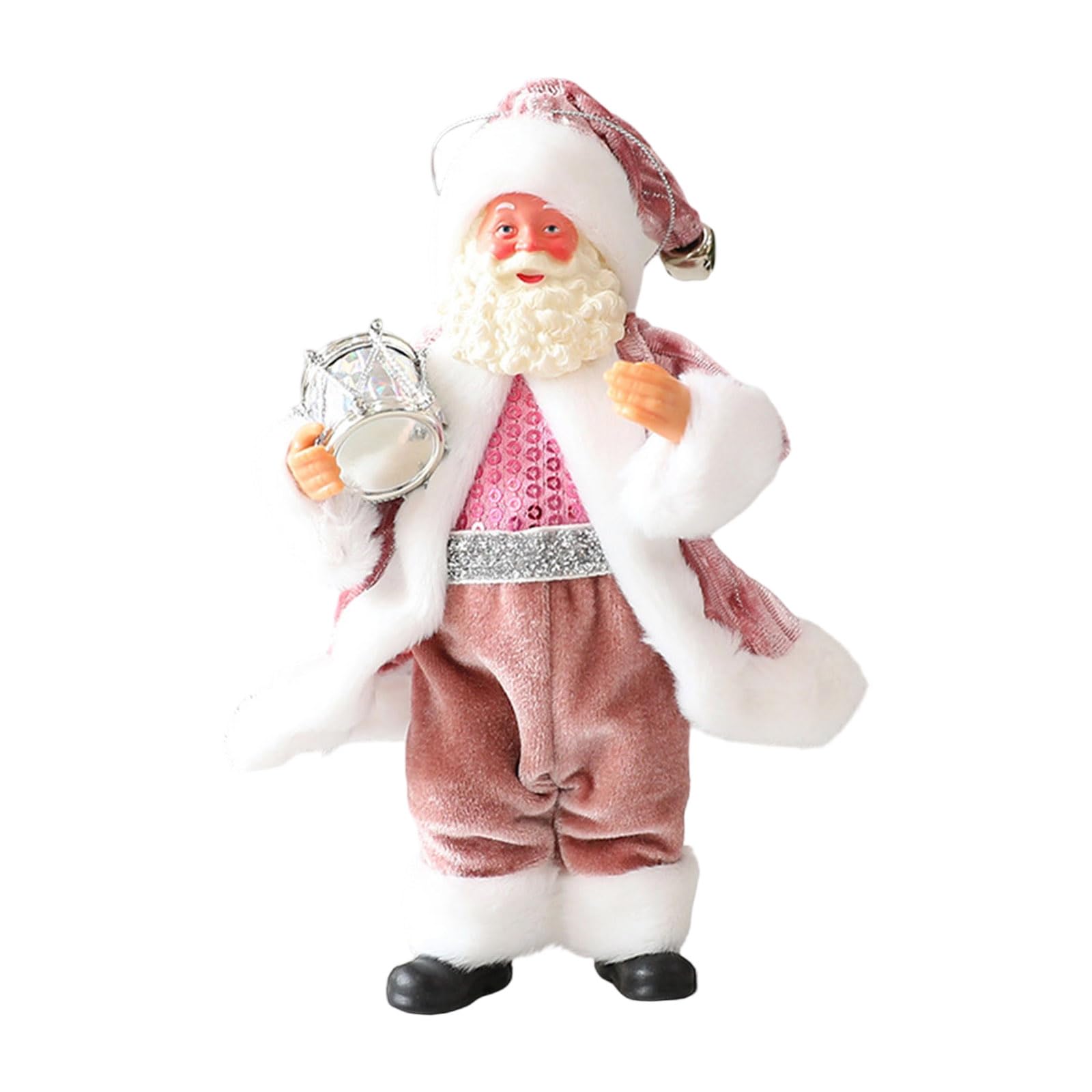 Buxuaaaa Handcrafted Santa Resin Ornament for Christmas Tabletop, Home & Decoration with Detailed Design Festival Home Decoration Resin Ornament