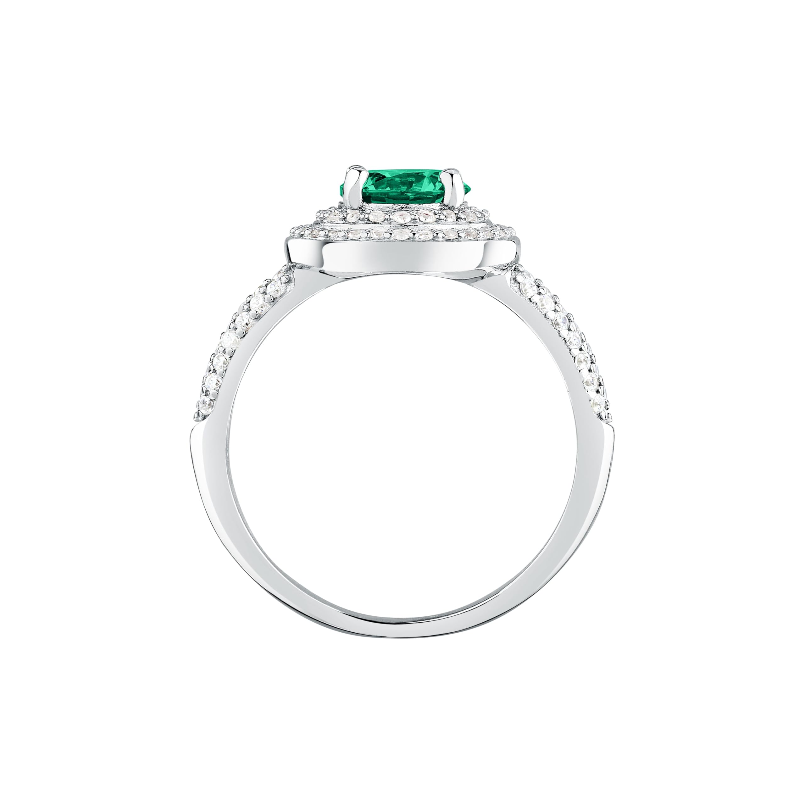 Morellato Anello Donna in Argento 925% riciclato con Zirconi, Collezione TESORI, Idee Regalo Fidanzata