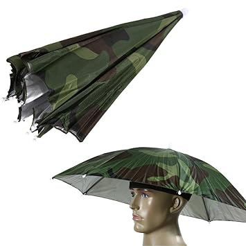 Camo umbrella hat Clearance