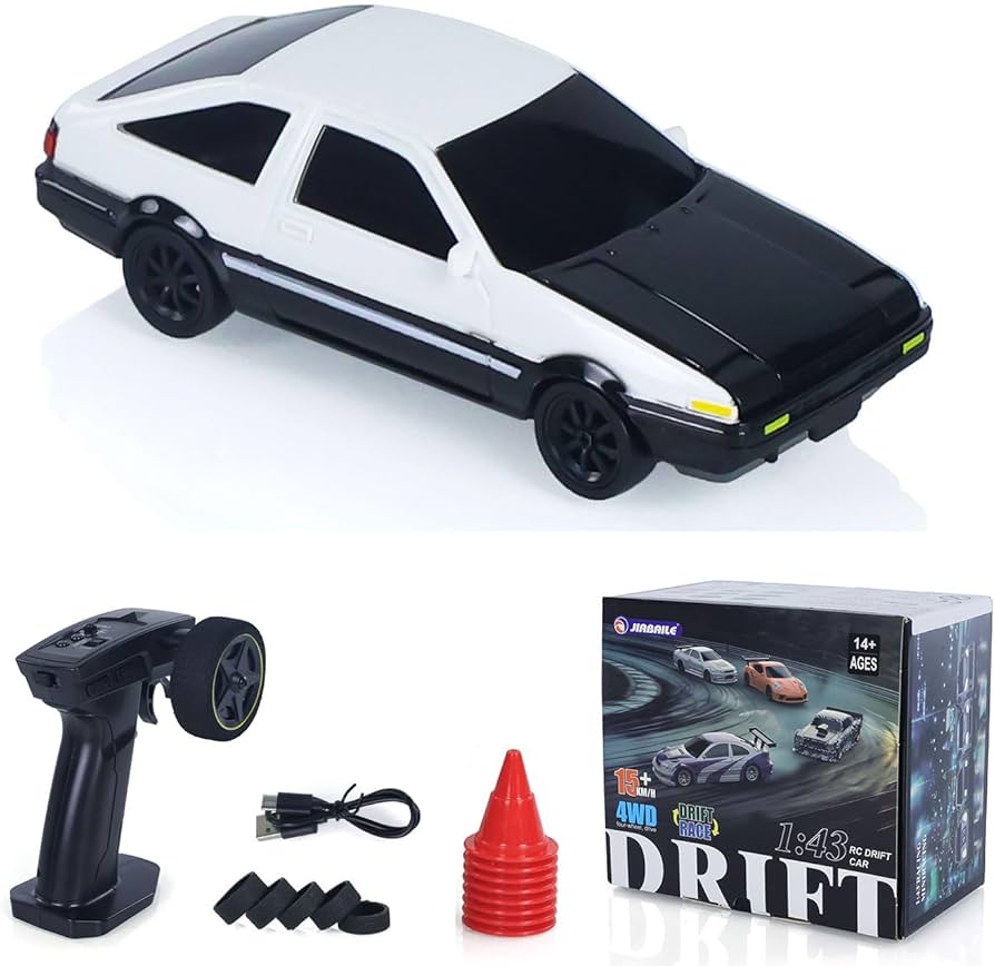 Amazon.co.jp: wheelfun 1/43 ハイスピード 2.4G ラジコン レーシング