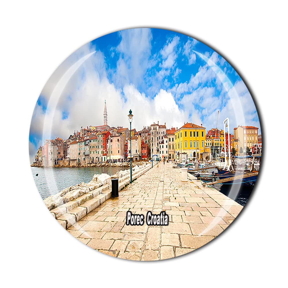 Magnete Frigorifero Souvenir Rijeka Croazia – Forma Realistica In Resina, 7x6 Cm, Decorazione Da Viaggio