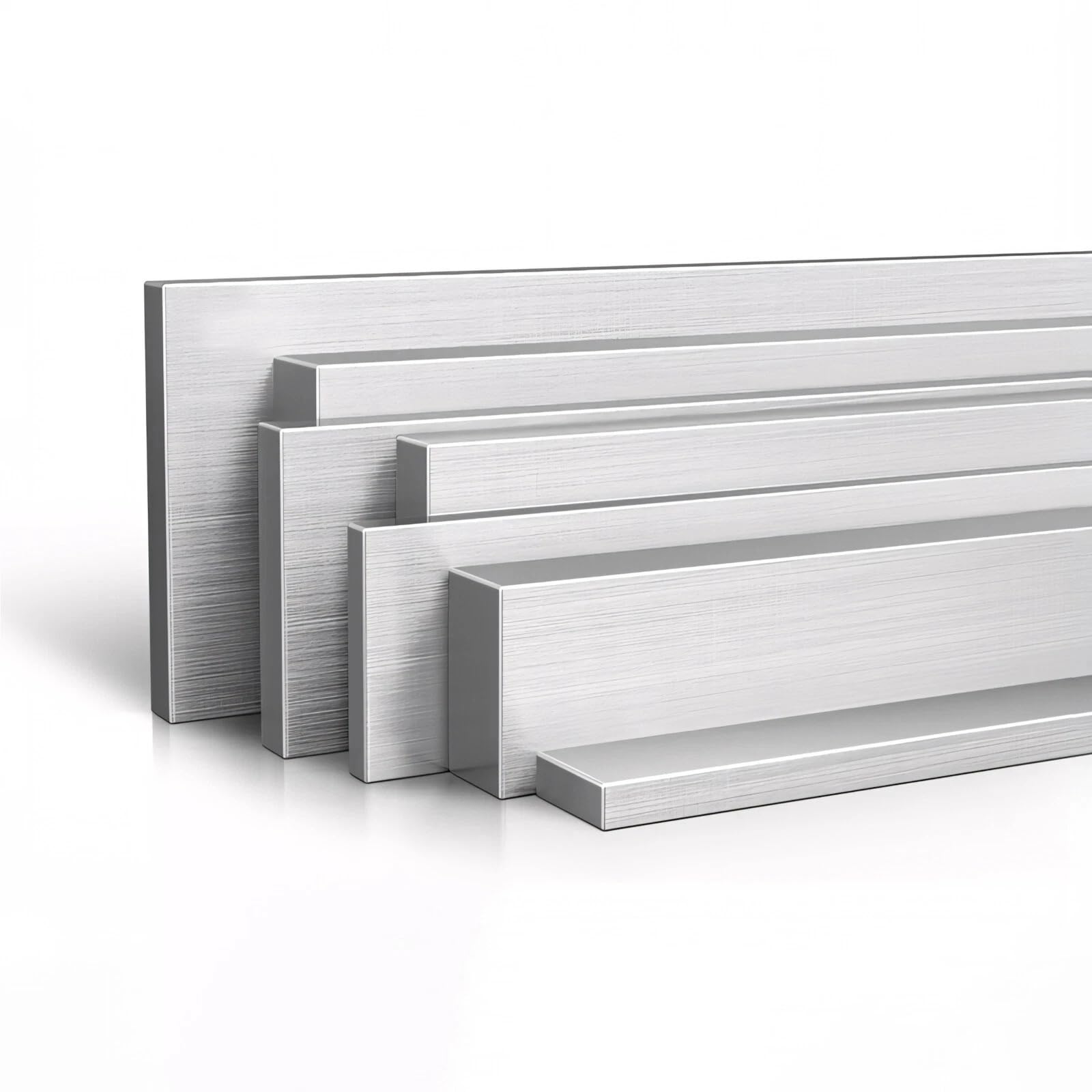 Barre plate en acier inoxydable 304 pour bricolage et modélisme