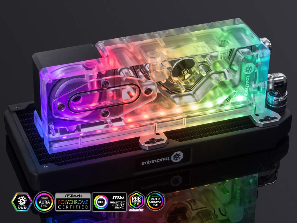 Amazon | Bitspower Touchaqua XYZ Reservoir (PWM) | Bitspower