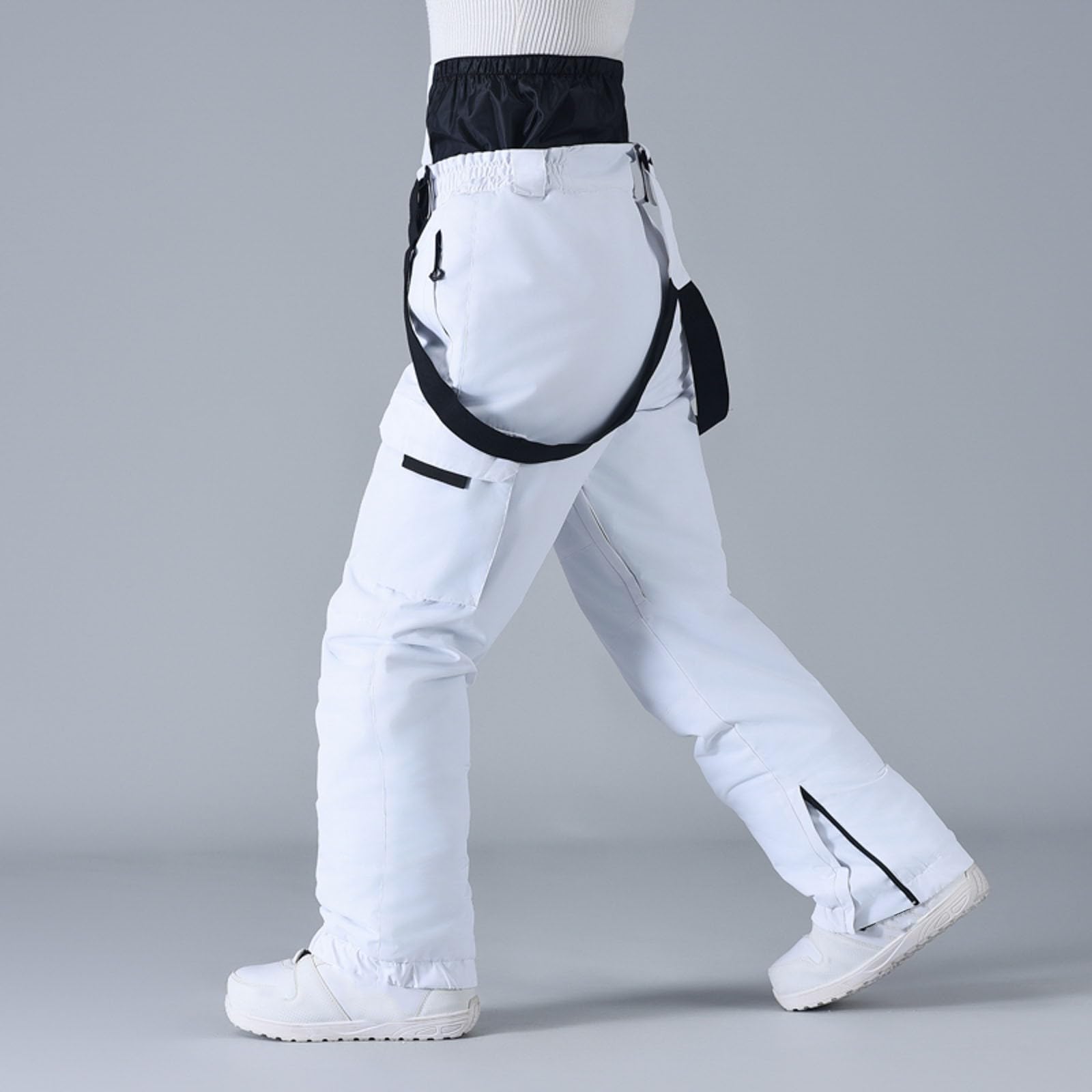 Pantalones Deportivos Térmicos Hombre Aislamiento Doble Capa Exterior Actividades Invierno Comodidad