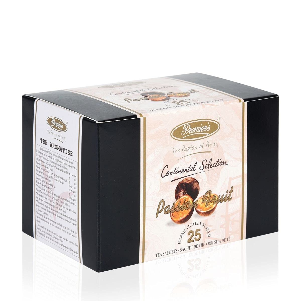 Premiers Passion Fruit Flavoured Tea, Tropical Fruit Tea, 25 Tea Bags, 50 GMS, No additives, Make Iced or hot Tea, Fruity Taste of The Passion Fruit in Black Tea… (B085GHP4N8) Amazon Price History, Amazon Price Tracker