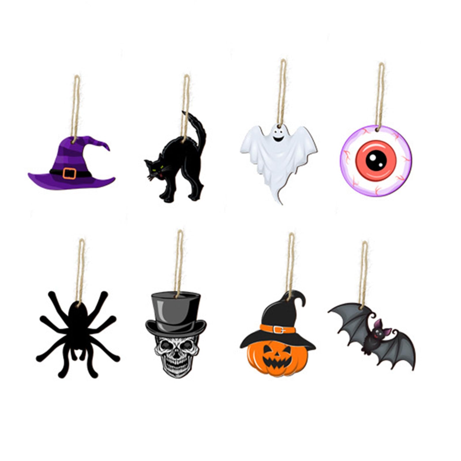 Buxuaaaa Mz104 Halloween Pendants For Creative Hanging Accessory Gift Supplies For Home Restaurant Party Backdrop Decoration Halloween For Kids Party