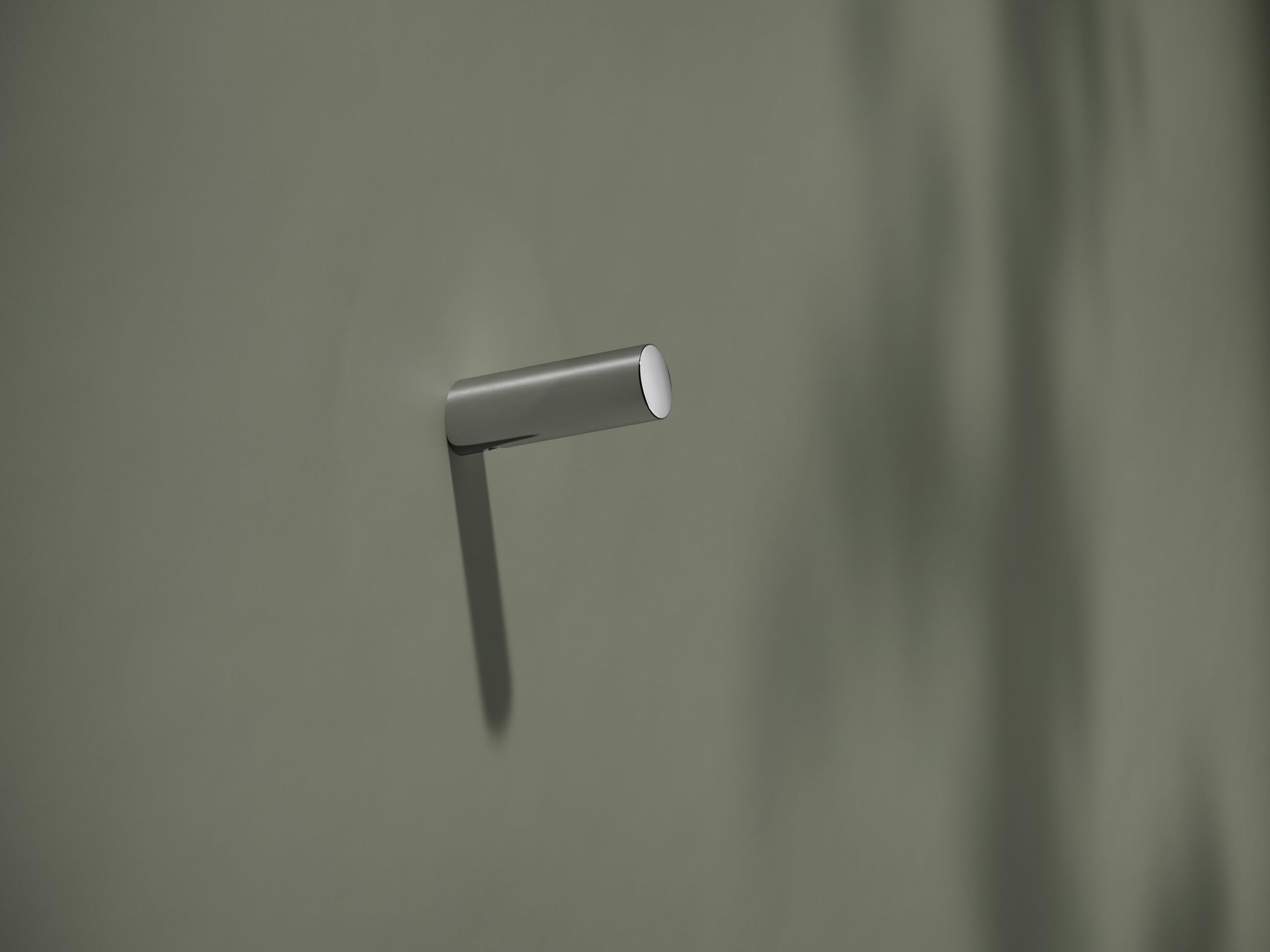 KEUCO REVA Haczyk na ręczniki, metal chromowany, Made in Germany, do ręczników i szlafroków, ze śrubami i kołkami, haczyk ścienny do wiercenia