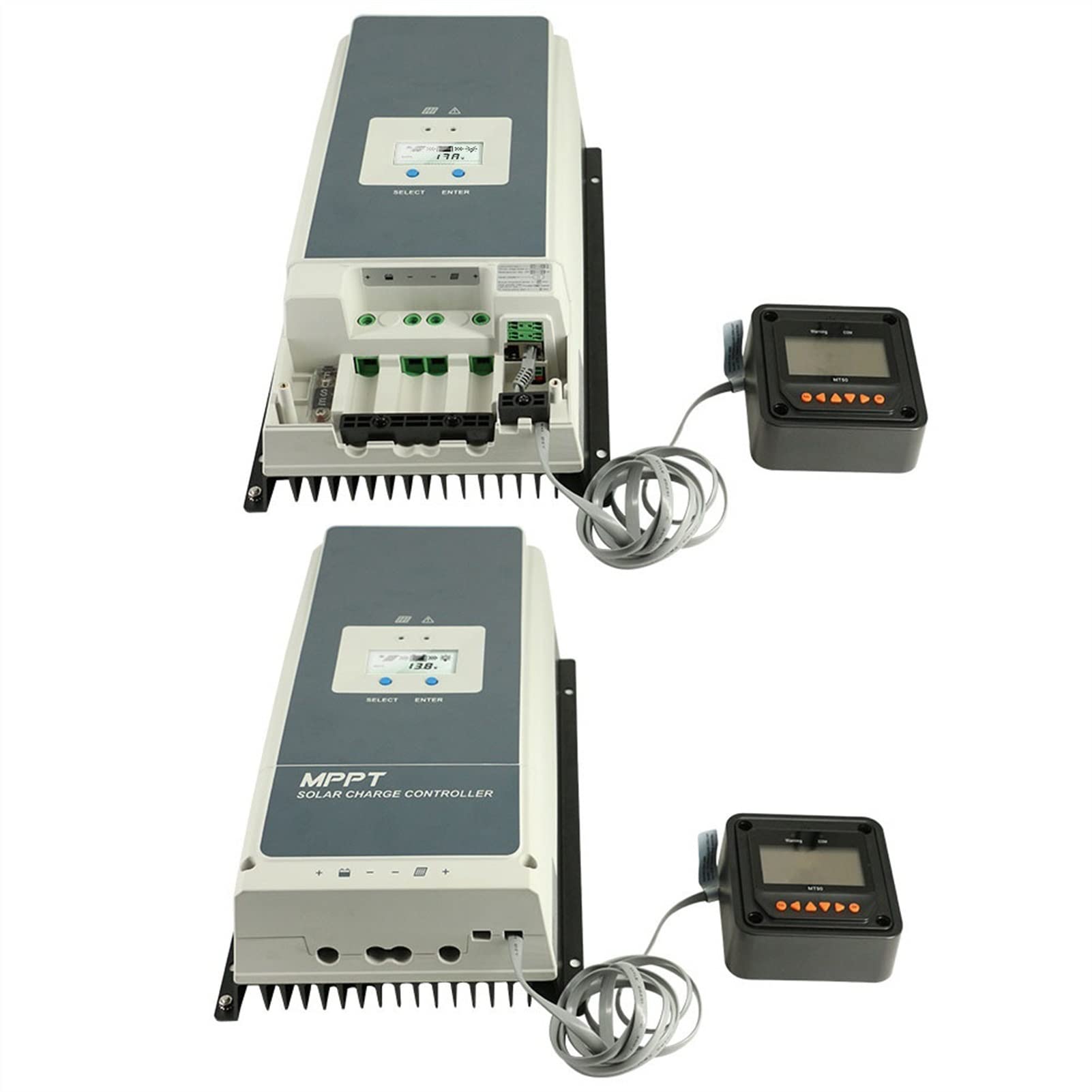 Invertitore Solare, MPPT 40A. Controller del caricatore solare LCD 12V24V. Automotive Regolatore di tensione ad alta efficienza Home Inverter