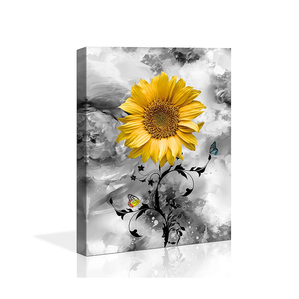 Yellow Flower Wall Art Decor For You