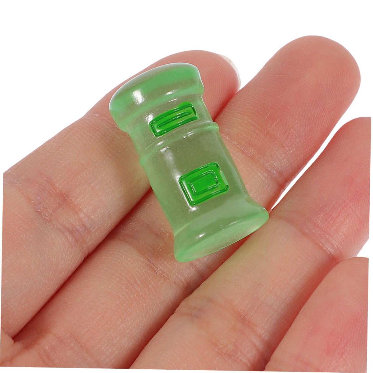 KONTONTY Miniature Landscape Mailbox Glow-in-The-Dark Mailbox Adornment for Boys and Girls Garden Decor