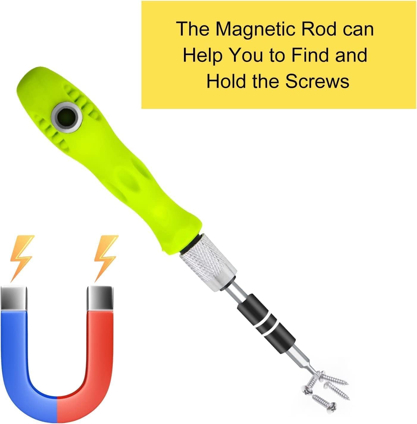 32 in 1 Interchangeble Multipurpose Mini Screwdriver Set Magnetic Slot Wrench Bits Repair Tools Kit Set Combination Screwdriver Set for Home Appliance,Laptop,Mobile,Computer 3