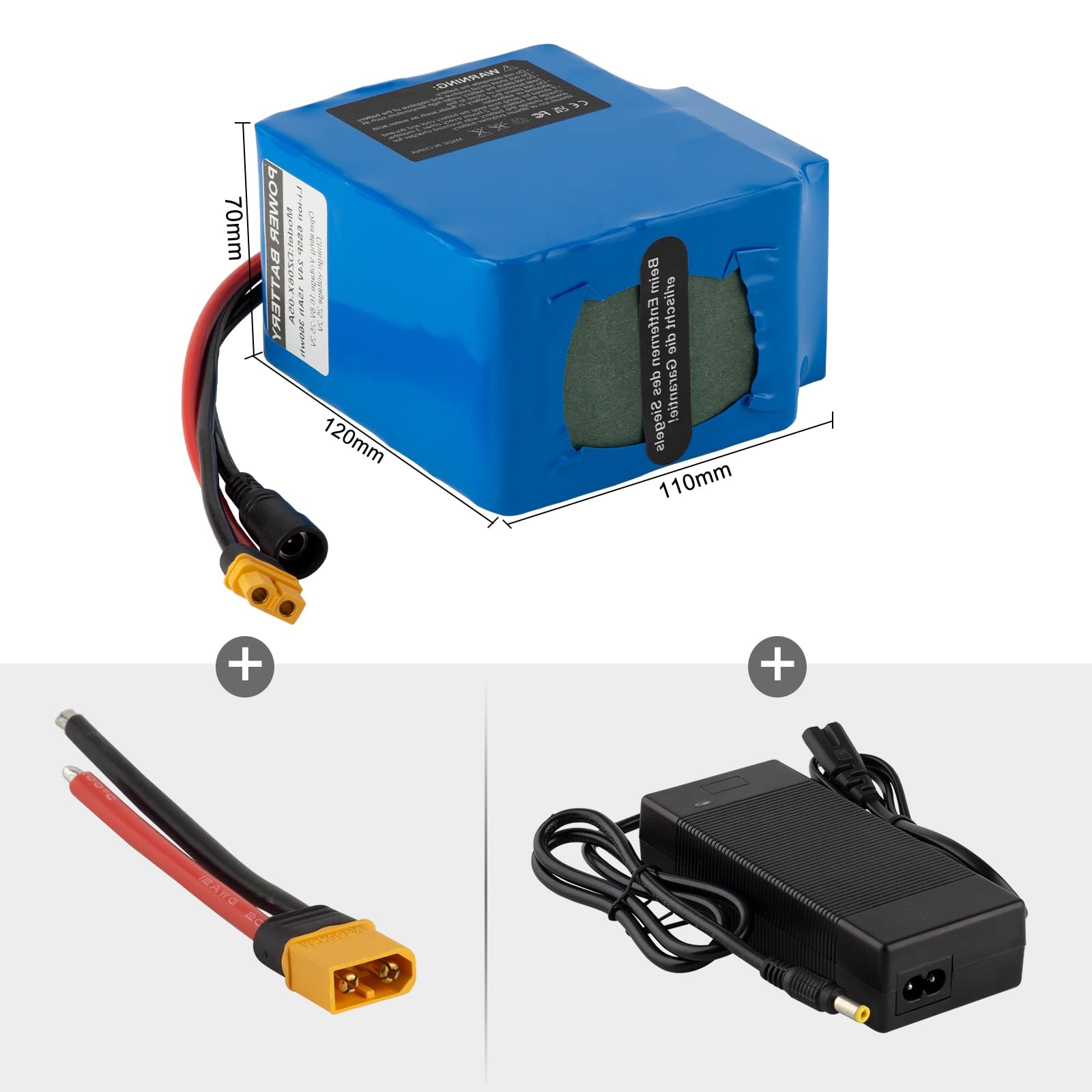 Pełne napięcie 25,2 V, nie 29,4 V) akumulator litowo-jonowy 24 V 15 Ah, elektryczny akumulator litowo-jonowy 15 Ah, z ładowarką 200 W, 700 W, 250 W, 300 W, 350 W, 500 W, może być używany do skuterów,