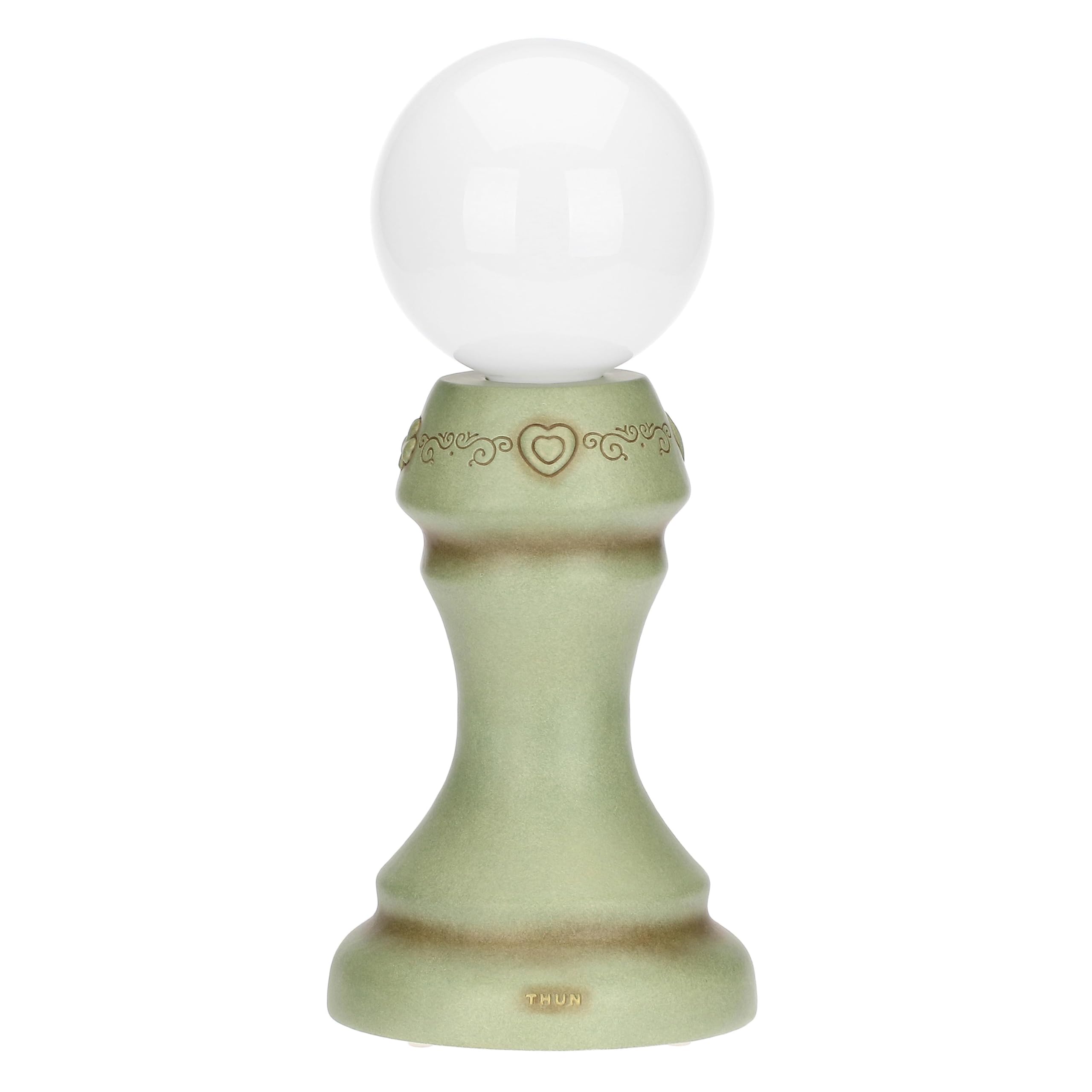 THUN Lampada da Tavolo in Ceramica Incanto di Primavera, 15,6x15,6x23,4 cm, E14/E27, 220-240V