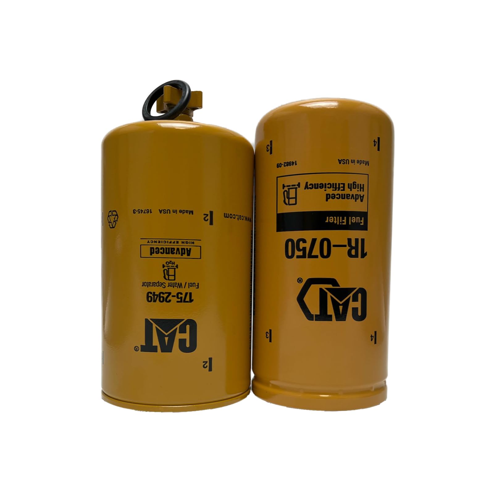 Amazon.com: CAT 175-2949 & 1R-0750 Fuel Filter & Water