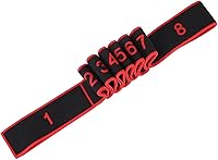 8-Section Numbered Resistance Bands for Glutes - Adjustable Elastic Yoga Bands with Handles for Stretching & Fitness