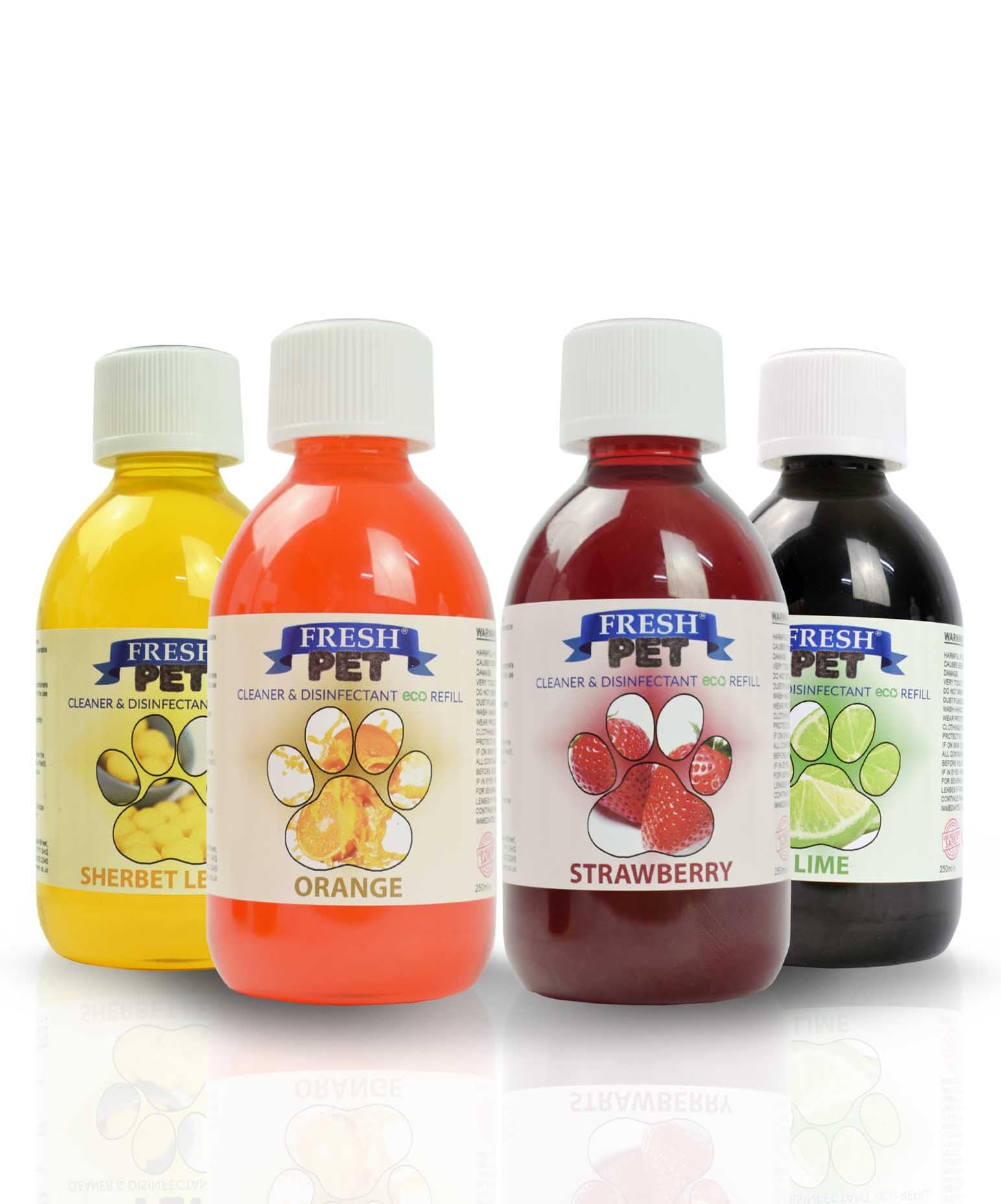 Fresh Pet Disinfectant Eco Refill Packs To Make 4 X 5L (Summer Fruits Pack)