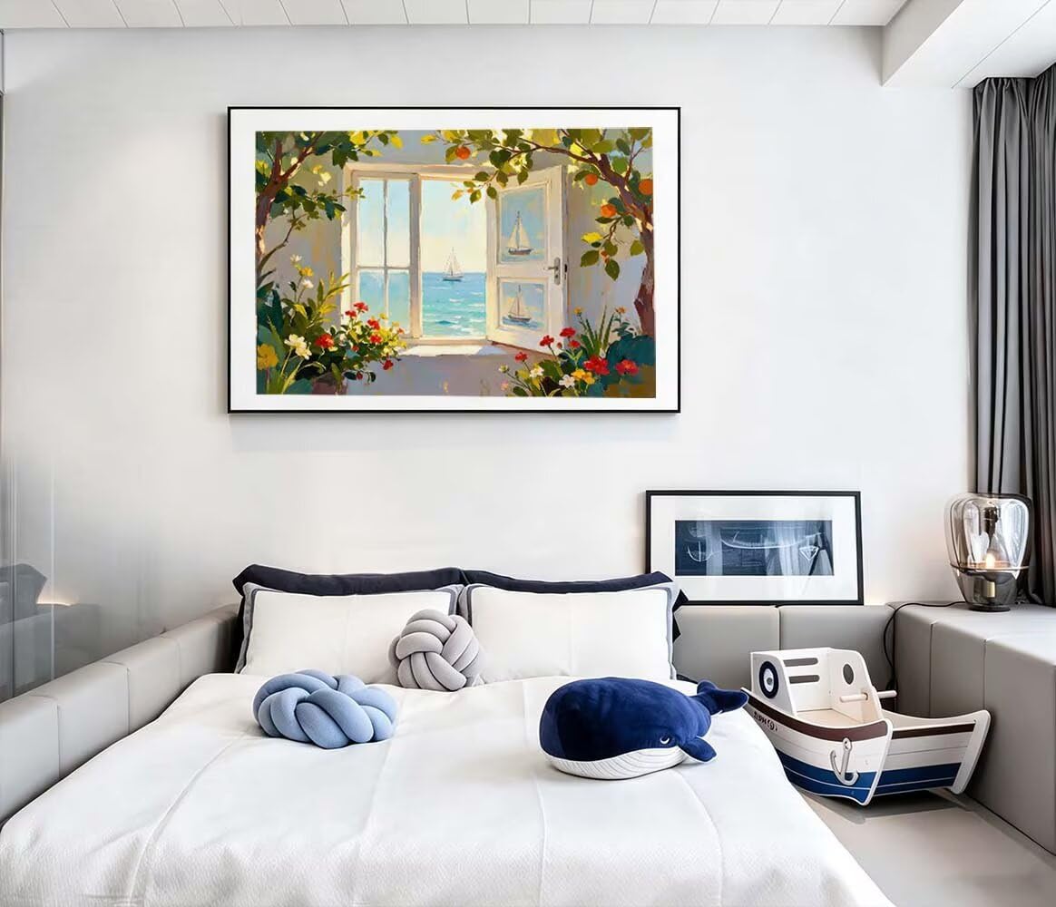 Zestaw do malowania diamentami kwiat 5D dla dorosłych 2 sztuki 95 x 70 cm L