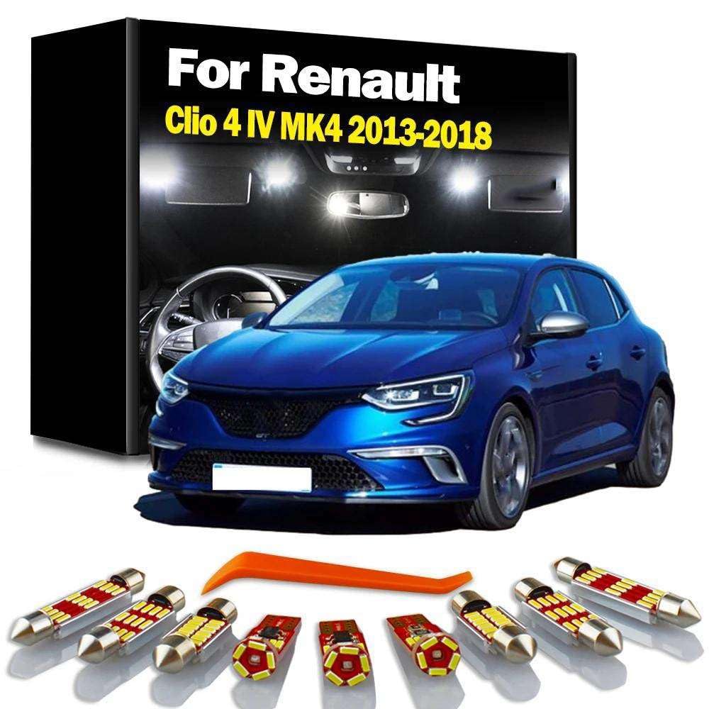 Kit de luces LED para interior de Renault Clio 4, viaja con mayor confort visual 7